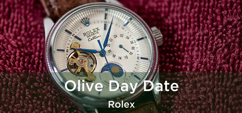 Olive Day Date Rolex